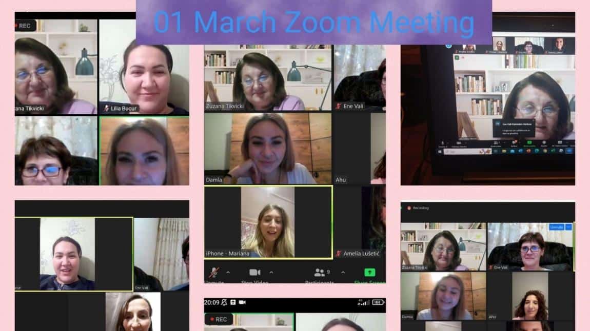 Partnerlerle Zoom Toplantımız